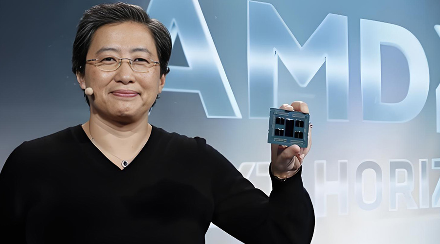 AMD's rating was downgraded, resulting in a sharp decline of 5.57%