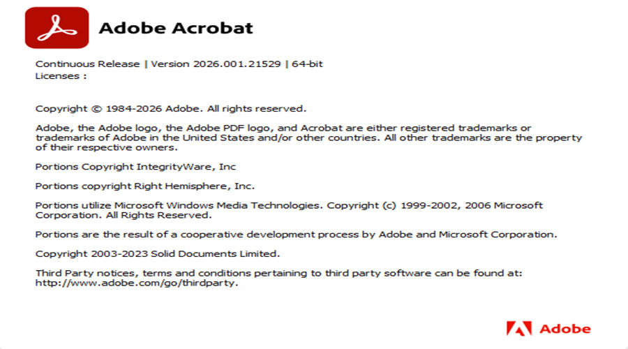 Adobe Acrobat 2026 (v26.1.21529) Free Cracked Version Download